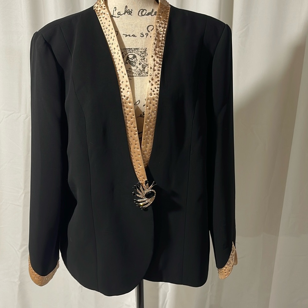 Serafina Rhinestoned Jacket 18